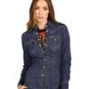 Vivienne Westwood Anglomania Lee Rider Blouse in Blue (b) - Lyst