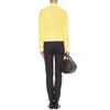 Acne Lia Cable Knit Pullover in Yellow - Lyst