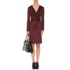 Diane Von Furstenberg Deepa Woolen Wrap Dress in Purple (bordeaux) - Lyst