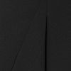 Donna Karan New York Pleated Woolblend Crepe Skirt in Black - Lyst