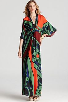 Issa Kimono Dress Printed Chiffon - Lyst