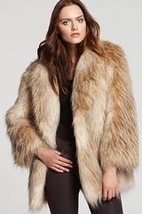 Juicy Couture Feather Faux Fur Jacket