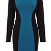 Karen Millen Feminine Colourblock Knit in Blue (multi-coloured) - Lyst