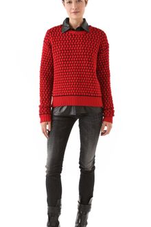 Markus Lupfer Bubble Stitch Sweater - Lyst