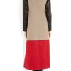 Mason By Michelle Mason Colorblock Wool and Cashmere Blend Coat in Beige (oatmeal) - Lyst