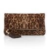 Michael Kors Large Tonne Calf Hair Foldover Clutch in Animal (cheetah) - Lyst
