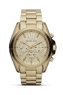 Michael Kors Ladies Round Gold Sport Watch - Lyst