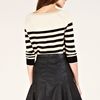 Oasis Breton Stripe Military Jumper in Black (multi-coloured) - Lyst