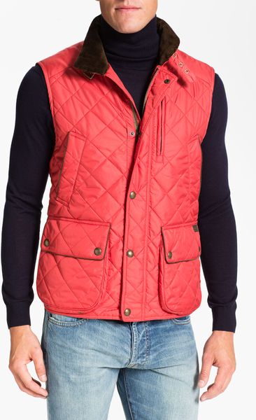 Red Polo Vest