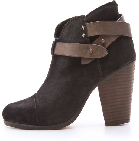 rag and bone grey booties