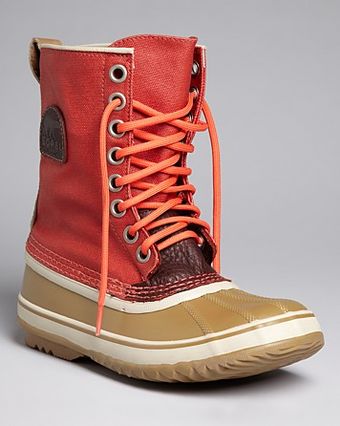 Sorel Lace Up Cold Weather Boots Premium - Lyst