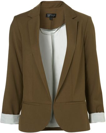 Topshop Structured Blazer - Lyst