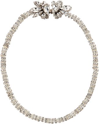 Erickson Beamon Crystal Short Square Rondelle Necklace - Lyst
