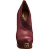 Fendi Elastic Collar Bootie in Purple (wine) - Lyst