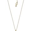 Michael Kors Pave Disc Necklace Golden in Silver (one size) - Lyst