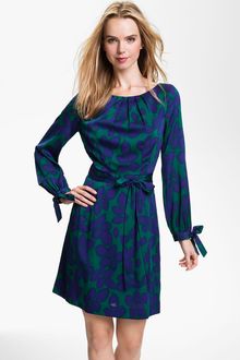 Milly Clemie Stretch Silk Aline Dress - Lyst