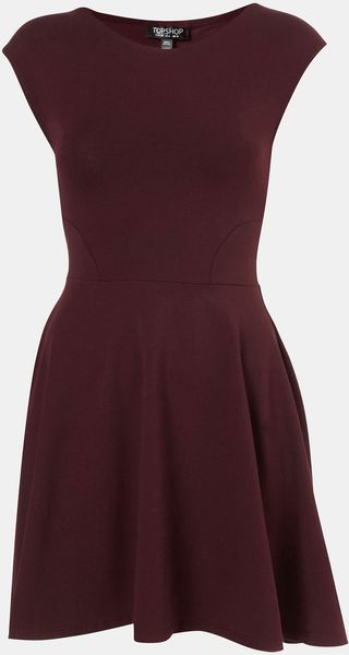 Topshop Skater Dress - Lyst