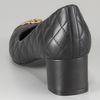 Tory Burch Kaitlin Quilted Metaltoe Pump in Black (irish moss) - Lyst