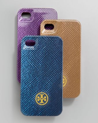 Tory Burch Saffiano-print Hard I-phone 4 Case - Lyst