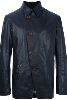 Vivienne Westwood Asymmetric Leather Jacket - Lyst