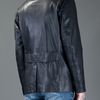 Vivienne Westwood Asymmetric Leather Jacket in Black for Men - Lyst