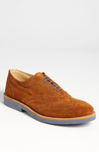 Walk-over Cambridge Midi Suede Wingtip - Lyst