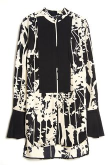 3.1 Phillip Lim Printed Tuxedo Shirt - Lyst