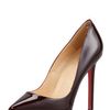 Christian Louboutin Pigalle Patent Platform Red Sole Pump in Purple (plum) - Lyst