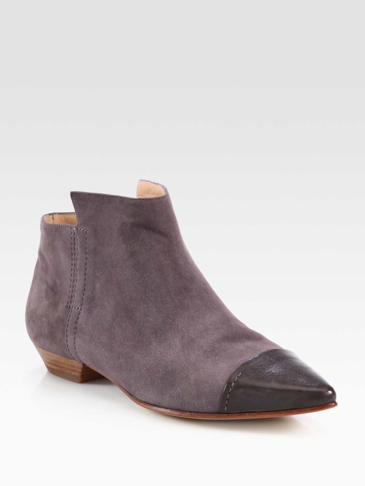 belle 100 leather ankle boots