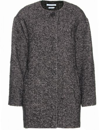 Etoile Isabel Marant Daisy Herringbone Coat - Lyst