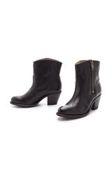 Frye Leslie Zip Booties