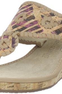 Jack Rogers  Del Mar Mid Cork Wedge Sandals - Lyst