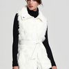 Via Spiga Faux Fur Vest in White (winter white) - Lyst