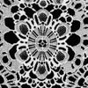 Alexander Mcqueen Bicolour Flower Jacquard Dress in White (black) - Lyst