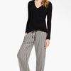 Dkny Mans World Flannel Pajama Pants in Brown (lite biscut stripe) - Lyst