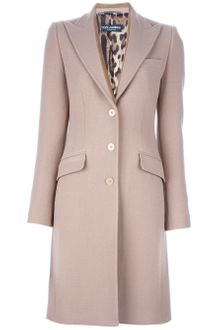 Dolce & Gabbana Single Breasted Coat - Lyst
