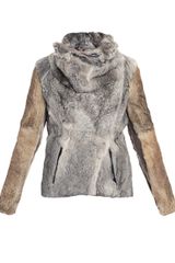Helmut Lang Rabbit Fur Jacket