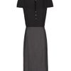 Mango Two Pieces Combi Dress in Black - Lyst