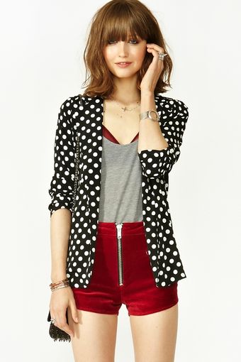 Nasty Gal Spot On Blazer - Lyst