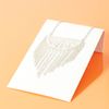 Nasty Gal Geo Fringe Necklace in Silver - Lyst