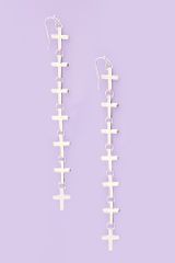 Nasty Gal Like A Prayer Earrings