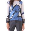 Preen Painted Top in Blue - Lyst