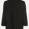 Topshop Monty Ponte Blazer in Black - Lyst
