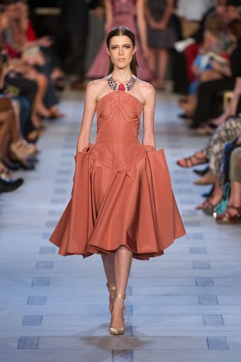 Zac Posen Spring 2013 Runway Look 11 - Lyst