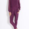 3.1 Phillip Lim Henley Silk Blouse in Purple (berry) - Lyst