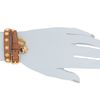 Alexander Mcqueen Skull Charm Double Citystuds in Brown (b) - Lyst