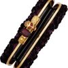 Alexander Mcqueen Knuckle Embellished Brocade Box Clutch in Purple (eggplant) - Lyst