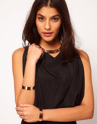 Asos Torque Necklace and Pair Of Cuffs - Lyst