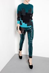 3.1 Phillip Lim Digital Brindle Jumper