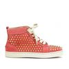 Christian Louboutin  Suede HiTop Sneakers in Pink (denim) - Lyst